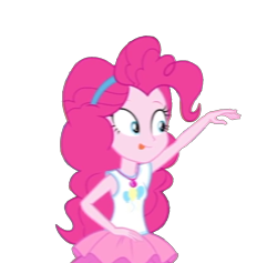 Size: 1309x1243 | Tagged: safe, artist:blockslikepl, edit, edited screencap, imported from derpibooru, screencap, pinkie pie, equestria girls, background removed, female, simple background, solo, transparent background