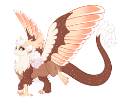 Size: 4400x3800 | Tagged: safe, artist:gigason, imported from derpibooru, oc, oc only, oc:free spirit, draconequus, colored wings, multicolored wings, offspring, parent:discord, parent:gilda, parents:gildacord, simple background, solo, transparent background, wings