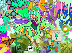 Size: 1320x974 | Tagged: safe, artist:msponies, imported from derpibooru, thorax, changedling, changeling, collage, king thorax, solo