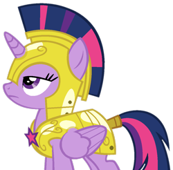 Size: 930x915 | Tagged: safe, artist:eyvaricko, artist:twilyisbestpone, imported from derpibooru, twilight sparkle, alicorn, pony, armor, base used, female, frown, helmet, hoof shoes, lidded eyes, mare, royal guard, royal guard armor, simple background, solo, transparent background, twilight sparkle (alicorn)