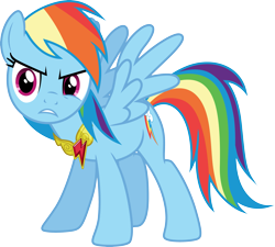 Size: 3339x3000 | Tagged: safe, artist:cloudy glow, imported from derpibooru, rainbow dash, pegasus, element of loyalty, female, simple background, solo, transparent background, vector