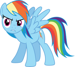 Size: 3339x3000 | Tagged: safe, alternate version, artist:cloudy glow, imported from derpibooru, rainbow dash, pegasus, female, solo, vector