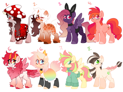 Size: 8000x6000 | Tagged: safe, artist:crazysketch101, imported from derpibooru, oc, earth pony, pegasus, pony, unicorn, adoptable, adoptable open, horn