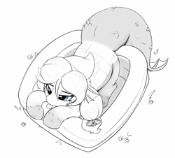 Size: 3728x3373 | Tagged: safe, artist:pabbley, oc, oc:marina, sea pony, female, sea pony oc, solo, solo female