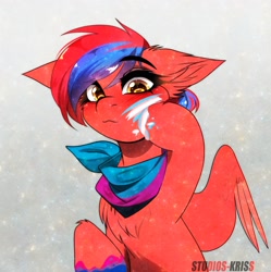 Size: 3213x3225 | Tagged: safe, artist:krissstudios, oc, oc only, pony, female, looking at you, mare