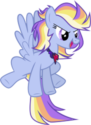 Size: 5546x7609 | Tagged: safe, artist:shootingstarsentry, imported from derpibooru, oc, oc only, oc:skybound, pegasus, pony, absurd resolution, female, mare, offspring, parent:lightning dust, parent:wind rider, parents:windust, simple background, solo, transparent background