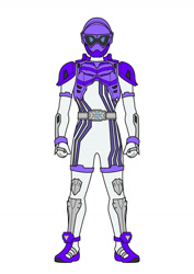 Size: 828x1171 | Tagged: safe, editor:pascalmulokozi2, imported from derpibooru, rarity, armor, clothes, kamen rider, kamen rider ex-aid, simple background, solo, suit, tokusatsu, white background