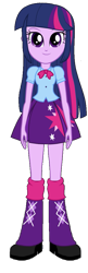 Size: 325x1006 | Tagged: safe, artist:qbert2kcat, imported from derpibooru, twilight sparkle, equestria girls, boots, clothes, high heel boots, shirt, shoes, skirt, solo