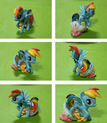 Size: 3307x3818 | Tagged: safe, artist:dingopatagonico, imported from derpibooru, rainbow dash, pegasus, figurine, irl, photo, solo