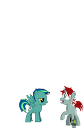 Size: 500x760 | Tagged: safe, artist:fimphiliacs, imported from derpibooru, oc, oc:synnefo, pegasus, pony, unicorn, horn