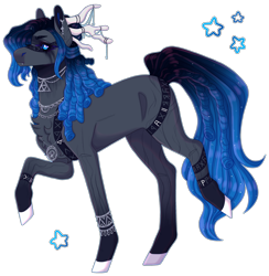 Size: 2640x2706 | Tagged: safe, artist:sleepy-nova, imported from derpibooru, oc, earth pony, female, horns, mare, simple background, solo, transparent background