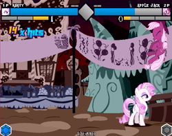 Size: 1231x977 | Tagged: safe, imported from twibooru, applejack, rarity, fighting is magic, image, png