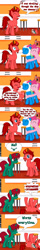 Size: 982x6100 | Tagged: safe, artist:jasperpie, imported from derpibooru, pinkie pie, oc, oc:finn the pony, oc:harmony dancer, oc:jasper pie, comic, cute, dancerjasper, diapinkes, female, fez, hat, male, oc x oc, ocbetes, pie's pizzeria, pie's pizzeria (ponyville), shipping, straight