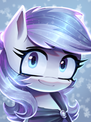 Size: 2228x3000 | Tagged: safe, artist:opal_radiance, imported from derpibooru, earth pony, pony, equestria at war mod, advisor, bust, frosty chisel, portrait, solo