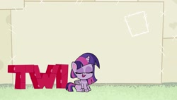 Size: 1920x1088 | Tagged: safe, imported from derpibooru, screencap, twilight sparkle, alicorn, pony, my little pony: pony life, eyes closed, female, folded wings, mare, open mouth, sitting, solo, twi talk, twilight sparkle (alicorn), wings, zound off