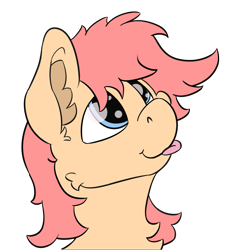 Size: 1254x1338 | Tagged: safe, artist:dsksh, imported from derpibooru, oc, oc only, oc:ponygriff, hybrid, :p, blue eyes, bust, ear fluff, hybrid oc, ponygriff, portrait, simple background, solo, tongue out, transparent background