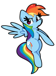 Size: 668x900 | Tagged: safe, artist:kindakismet, imported from derpibooru, rainbow dash, pegasus, pony, simple background, solo, transparent background