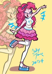 Size: 1240x1754 | Tagged: safe, artist:jully-park, imported from derpibooru, part of a set, pinkie pie, equestria girls, simple background, solo