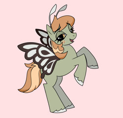 Size: 1890x1800 | Tagged: safe, artist:cry4nne, imported from derpibooru, oc, oc only, pony, butterfly wings, wings