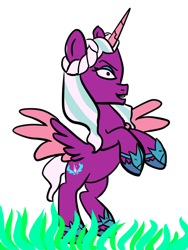 Size: 768x1024 | Tagged: safe, artist:wrath-marionphauna, imported from derpibooru, opaline arcana, alicorn, base used, g5, solo