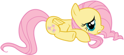 Size: 900x404 | Tagged: safe, artist:landboom, imported from derpibooru, fluttershy, pegasus, pony, female, mare, simple background, solo, transparent background, vector