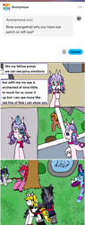 Size: 932x2458 | Tagged: safe, artist:ask-luciavampire, imported from derpibooru, oc, earth pony, pegasus, pony, undead, unicorn, vampire, vampony, ask, crystal, heart, horn, tumblr