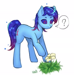 Size: 2029x2048 | Tagged: safe, artist:naet, oc, oc only, pony, female, flower, mare