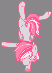 Size: 2024x2818 | Tagged: safe, imported from derpibooru, oc, oc only, bat pony, handstand, solo, upside down