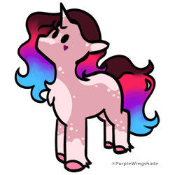 Size: 3000x3000 | Tagged: safe, artist:purple wingshade, imported from derpibooru, oc, oc only, oc:candie, pony, unicorn, horn, simple background, solo, transparent background