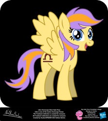 Size: 1567x1767 | Tagged: safe, artist:strykarispeeder, imported from derpibooru, pegasus, pony, female, libra, libra (g4), mare, open mouth, ponyscopes, solo