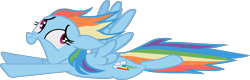 Size: 1635x526 | Tagged: safe, artist:versilaryan, imported from derpibooru, rainbow dash, pegasus, pony, swarm of the century, female, mare, simple background, solo, transparent background, vector