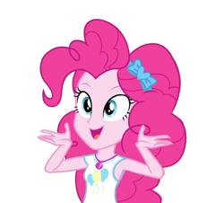 Size: 828x749 | Tagged: safe, artist:blockslikepl, edit, edited screencap, imported from derpibooru, screencap, pinkie pie, human, equestria girls, background removed, female, not a vector, simple background, solo, transparent background