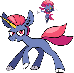 Size: 912x899 | Tagged: safe, artist:msponies, imported from derpibooru, pony, unicorn, weavile, horn, pokémon, ponified, simple background, solo, transparent background