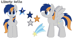 Size: 4500x2500 | Tagged: safe, artist:ponkus, imported from derpibooru, oc, oc only, oc:liberty belle, pegasus, pony, female, mare, reference sheet, simple background, solo, transparent background