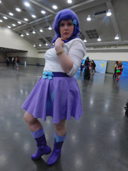 Size: 1024x1366 | Tagged: safe, artist:brinycosplay, imported from derpibooru, rarity, human, bronycon, bronycon 2016, equestria girls, clothes, cosplay, costume, irl, irl human, photo