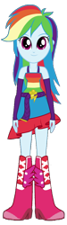 Size: 302x1012 | Tagged: safe, artist:matheusema, imported from derpibooru, rainbow dash, equestria girls, background removed, simple background, solo, transparent background