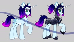 Size: 1876x1084 | Tagged: safe, artist:vensual99, imported from derpibooru, oc, oc only, pony, unicorn, adoptable, armor, female, hoof shoes, horn, mare, solo