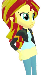 Size: 431x768 | Tagged: safe, artist:nicohamm2020, imported from derpibooru, sunset shimmer, equestria girls, solo