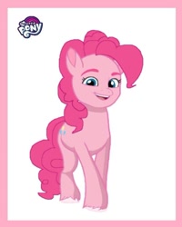 Size: 564x705 | Tagged: safe, artist:oljapisanik, imported from derpibooru, pinkie pie, earth pony, female, g4 to g5, g5, generation leap, mare, simple background, solo, white background