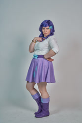 Size: 1366x2048 | Tagged: safe, imported from derpibooru, rarity, human, bronycon, bronycon 2016, equestria girls, clothes, cosplay, costume, irl, irl human, photo, solo