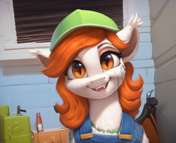 Size: 5056x4096 | Tagged: safe, imported from derpibooru, bat pony, ai content, ai generated, brown eyes, clothes, crying, dress, generator:pony diffusion v6 xl, generator:stable diffusion, looking at you, prompter:radioglitch, redhead, solo