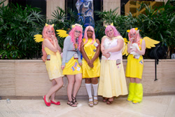 Size: 7360x4912 | Tagged: safe, imported from derpibooru, fluttershy, human, absurd resolution, anime weekend atlanta, clothes, cosplay, costume, cutie mark, cutie mark on clothes, irl, irl human, photo