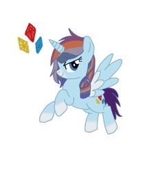 Size: 640x746 | Tagged: safe, artist:an_anonymous_anime, imported from derpibooru, oc, oc only, alicorn, pony, alicorn oc, base used, colored wings, cutie mark, female, fusion, fusion:rainbow dash, fusion:raridash, fusion:rarity, gradient hooves, gradient muzzle, horn, simple background, solo, transparent background, wings