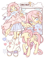 Size: 750x964 | Tagged: safe, artist:p0nyplanet, imported from derpibooru, fluttershy, pegasus, equestria girls, solo