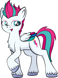 Size: 2673x3545 | Tagged: safe, artist:alexdti, imported from derpibooru, zipp storm, pegasus, pony, chest fluff, female, g5, mare, open mouth, simple background, solo, transparent background, unshorn fetlocks