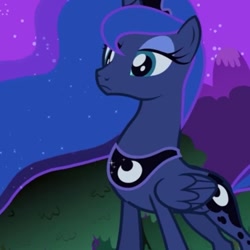 Size: 1079x1080 | Tagged: safe, imported from derpibooru, screencap, princess luna, luna eclipsed, season 2, concave belly, cropped, slender, solo, thin