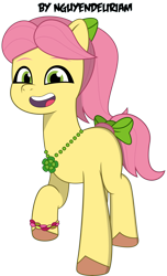 Size: 4878x8000 | Tagged: safe, artist:nguyendeliriam, imported from derpibooru, earth pony, pony, charm, female, g5, mare, my little pony: tell your tale, open mouth, p + p = bffs, posey bloom, simple background, solo, transparent background