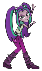 Size: 1550x2611 | Tagged: safe, artist:partypievt, imported from derpibooru, aria blaze, human, equestria girls, 2014, old art, simple background, solo, transparent background