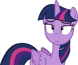 Size: 3013x2520 | Tagged: safe, edit, edited screencap, editor:homersimpson1983, imported from derpibooru, screencap, twilight sparkle, alicorn, background removed, female, not a vector, solo, twilight sparkle (alicorn), twilight sparkle is not amused, unamused