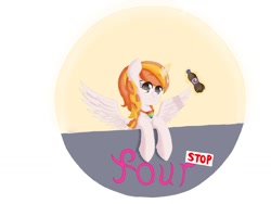 Size: 1334x1001 | Tagged: safe, imported from derpibooru, oc, oc only, oc:cokecoffee, alicorn, pony, female, horn, jewelry, magic, mare, pendant, pepsi, soda, solo, solo female, wings